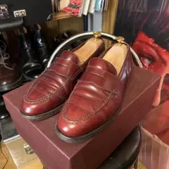 CROCKETT&JONES BOSTON バーガンディ 8.5Eのサムネイル