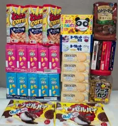 菓子まとめ売りチョコ菓子＆クッキー＆ポテチ＆他爆量セット - メルカリ