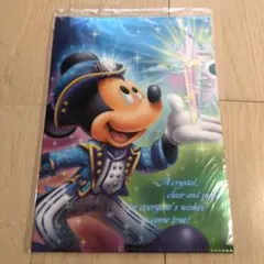 ミッキーマウスのクリアファイル
