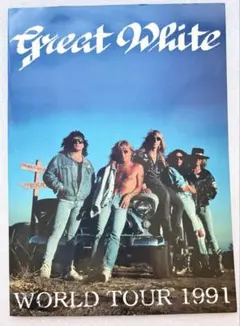 Great White 1991 World Tour パンフレット
