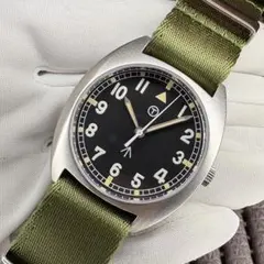 新品 ミリタリーウォッチ アメリカ軍 セイコーVH31ムーブ スウィープ