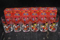 湯*様 ミッキー、ミニーマウス コップ 6個セット