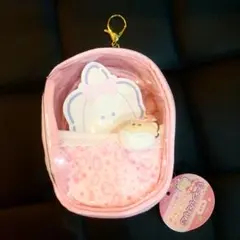 つぶらな瞳のなまがき　おめかし　おふとんポーチ　ピンク 新品タグ付き 匿名配送