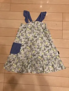 RAG MART レモン柄 ノースリーブ ワンピース 120cmのサムネイル