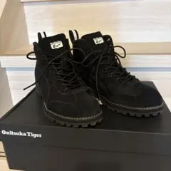 オニツカタイガー リンカンブーツ 黒 23.5