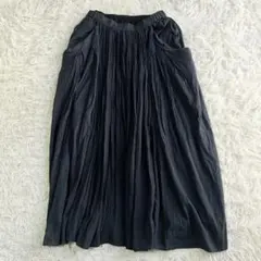 pas de Calais パドカレ ロングスカート 36 コットンのサムネイル