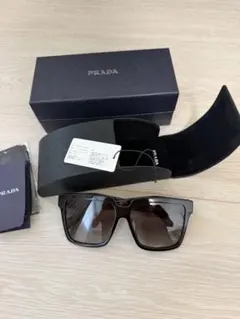 PRADA プラダ SPR 03Z-F グレー アセテート サングラス 美品 - メルカリ