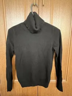 UNIQLO カシミヤタートルネックセーター（長袖）黒M