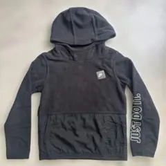 美品 Nike Therma-Fit パーカー M 黒 フリース サイズ145