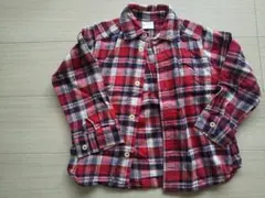 ミキハウス ネルシャツ 120cm