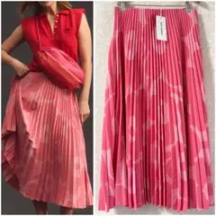 マリメッコ UNIKKOウニッコ　プリーツスカート ピンク Myy skirtのサムネイル