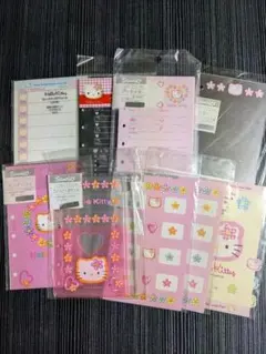 ハローキティ　システム手帳リフィル　6穴　 レトロ　サンリオ　文具　平成レトロ