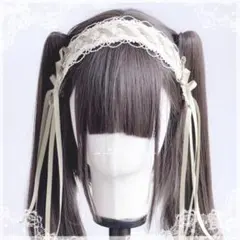 ♡ Princess laceーup リボンヘッドドレス green ♡