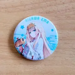 藍沢エマ　神田明神納涼祭りコラボ缶バッジ ぶいすぽ