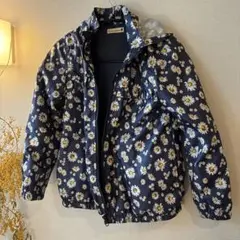 branshes 140 デイジー柄ウィンドブレーカー