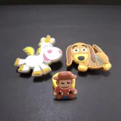 トイストーリー　ラバークリップ　指輪おまけ　まとめ売り　ユニコーン汚れあり
