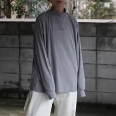 stein OVERSIZED HIGH NECK LS /P.Gray