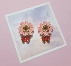 ピアス イヤリング つまみ細工 ハンドメイド