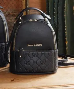 Maison de FLEUR モノグラムリュック