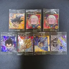 ドラゴンボール超戦士シールウエハース超11　新たなる旅立ち　7枚セット