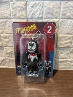 HAPPYくじ　スパイダーマン　ベアブリック賞　2番　ヴェノム