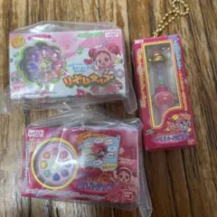 おジャ魔女どれみ ミニチュア 피규어 가챠 3종 세트