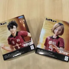 ハイキュー ハイプレミアムフィギュア 黒尾鉄朗 孤爪研磨 2種