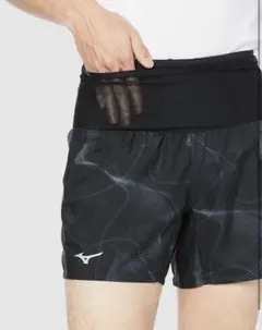 ミズノ マルチポケット　グラフィック 2XL ランニングパンツ 360度収納