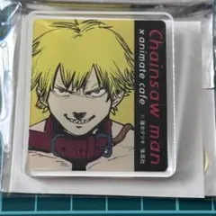 チェンソーマン　アニメイトカフェ　アクリルバッジ　デンジ　原画　原作　漫画