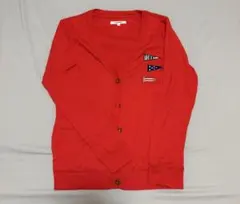 TOMMY レッドカーディガンワイシャツセットのサムネイル