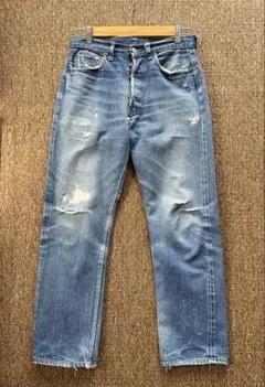 SAINT MICHAEL BB DENIM PNT/5PKTS DAMAGE - メルカリ