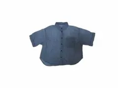 グレー　半袖シャツ