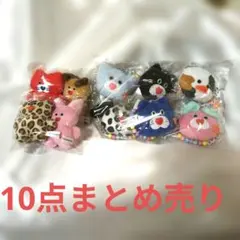 mojojojo ビーズチェーン付きフェイスマスコット２&にこっとストラップ２