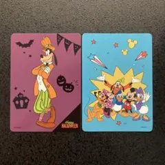 ディズニーストア　じゃんけんカード　グーフィー　ミッキーフレンズ　ハロウィン