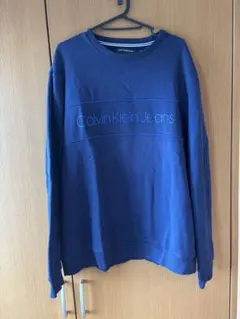 Calvin Klein Jeans ネイビー スウェット