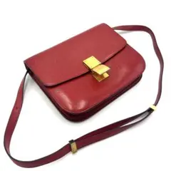 CELINE セリーヌ ショルダーバッグ クラシックボックス ミディアム レッドのサムネイル