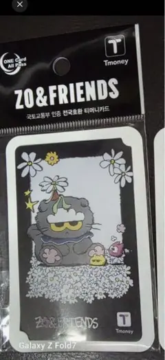 ZO& FRIENDS G-DRAGON Tmoney韓国交通カード