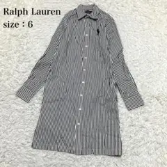 ラルフローレン ゴルフ ストライプ ワンピース チュニック ビッグポニー L