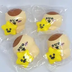 【新品未使用】ちいかわ 星といっしょライト　くりまんじゅうと星 4点