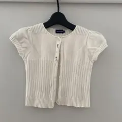 Ralph Lauren カーディガン 120 ホワイト