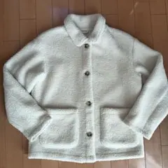 UNIQLO　防風アウターフリースショートコート　150