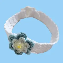 ㊹ ハンドメイド ベビー 赤ちゃん ヘアバンド カチューシャ 花冠 ヘッドドレス