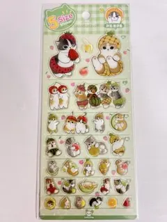 売り尽くし5サイズシールセット モフサンド5枚セット