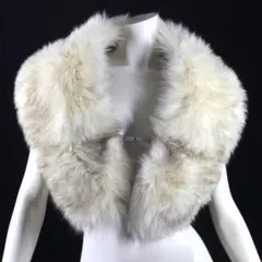 S36【極美品】サガ フォックス SAGA FOX ショール マフラー 極太