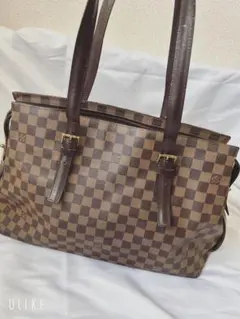 LOUIS VUITTON ダミエ ショルダーバッグ - メルカリ