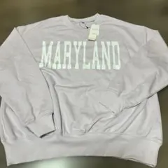 MARYLAND ロゴ スウェット ピンク L