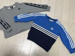 アディダス　長袖トレーナー　子供　キッズ　３本ライン　まとめ売り　adidas