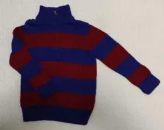 ポロ ラルフローレン ハーフジップニット 　セーター　子ども服
