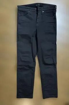 【２月末まで値下げ】 UNIQLO 黒のストレートデニム　サイズ　25