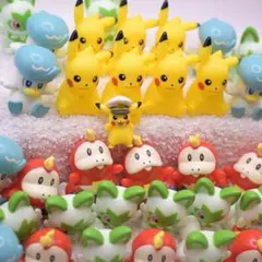 ポケモン ソフビ フィギュア 38体 セット クワッス ピカチュウ他